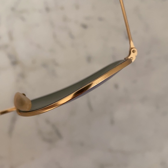 RAYBAN Blue Flash Lenses Aviators - Picture 10 of 16